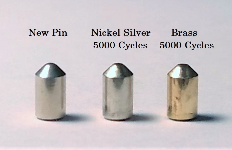 Nickel Silver Pin Test